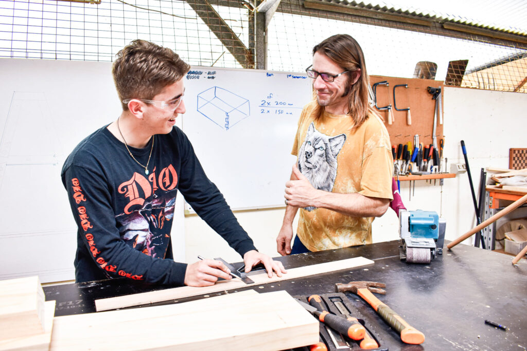 Vocation education with a mentor