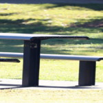 outdoor aluminium picnic table