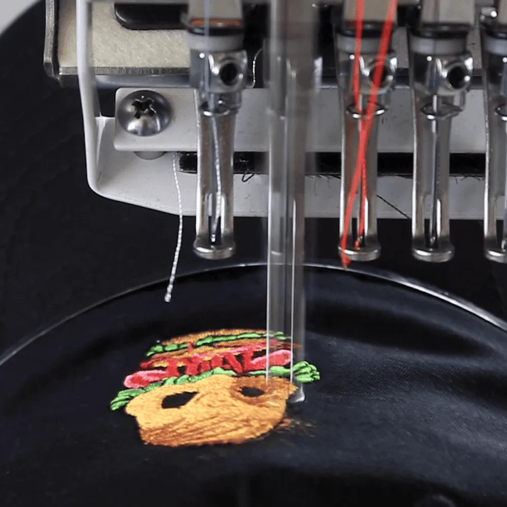 Embroidery-in-Perth-Customised-BurgerFreak-Cap